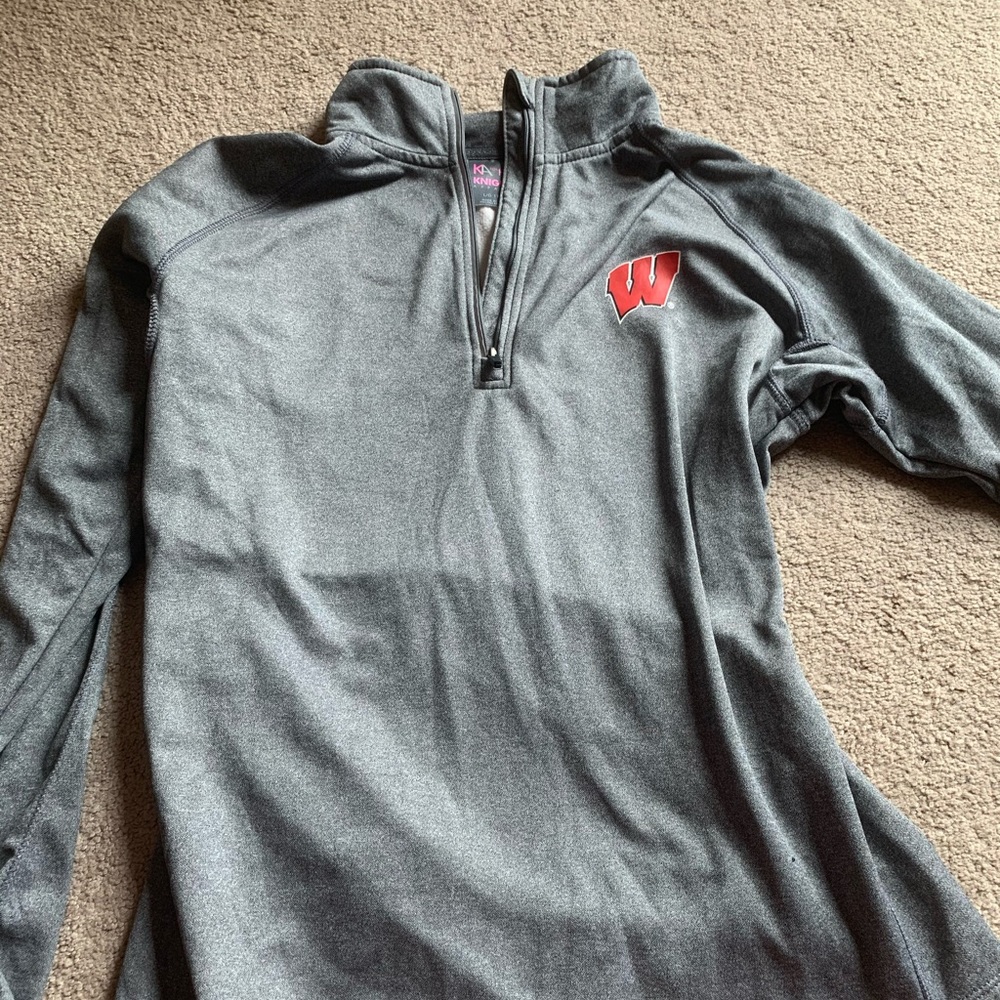 Wisconsin badger quarter zip